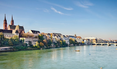 Vue de la ville de Bâle Vue de la ville de Bâle